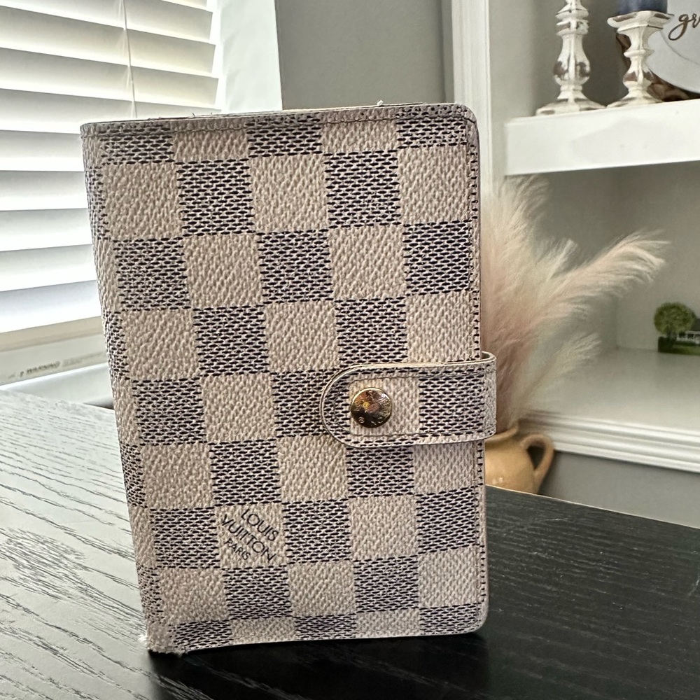 Authentic LV Damier Azur Canvas Wallet